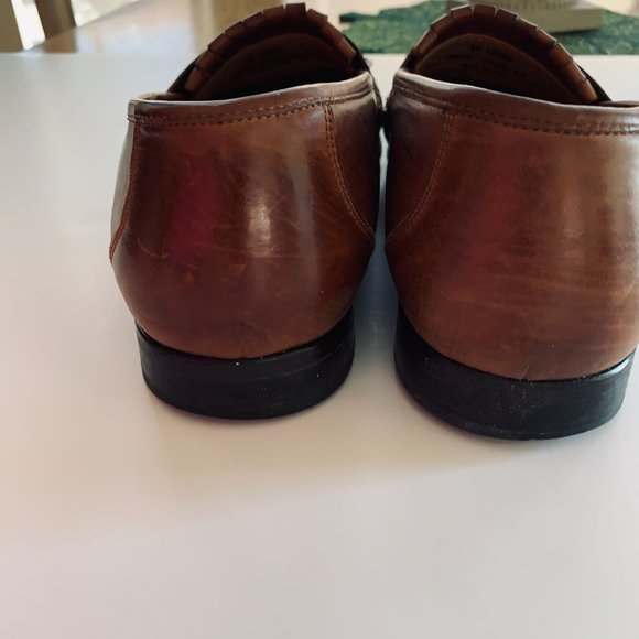 J MURPHY Slip On Hand Sewn Brown Tassel Leather Sz 10.5 main image 6